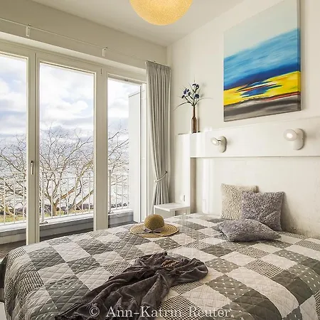 Ostseeresidenz Ferienwohnung 15 Altstadtufer 아파트 사스니츠